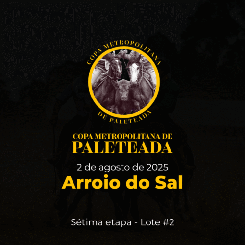 Inscrição - 7ª etapa - 2 de agosto - Lote #2