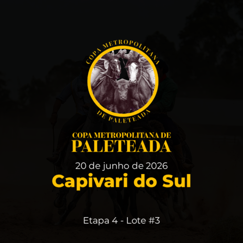 Inscrição - 4ª etapa - 20 de junho (Lote 3)